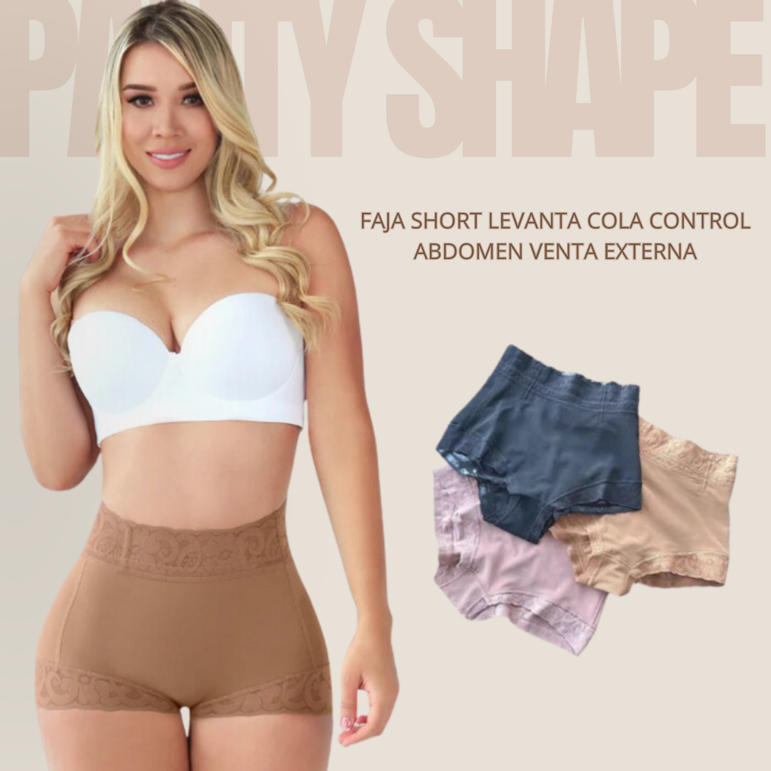 Faja Short Levanta Cola Control Abdomen Venta Externa